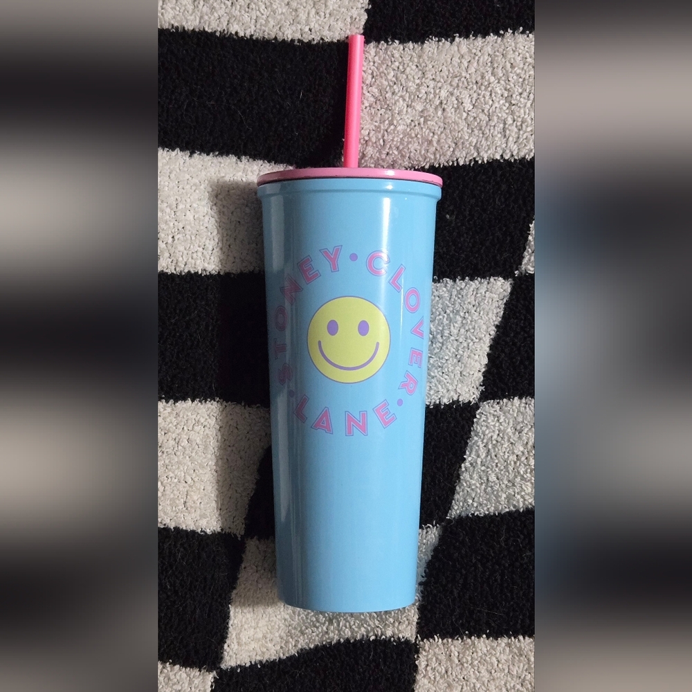 Stoney Clover Lane 24.7 oz smiley face cup